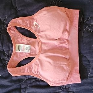 Gymshark Vital Seamless Sports Bra, Pink, Size S